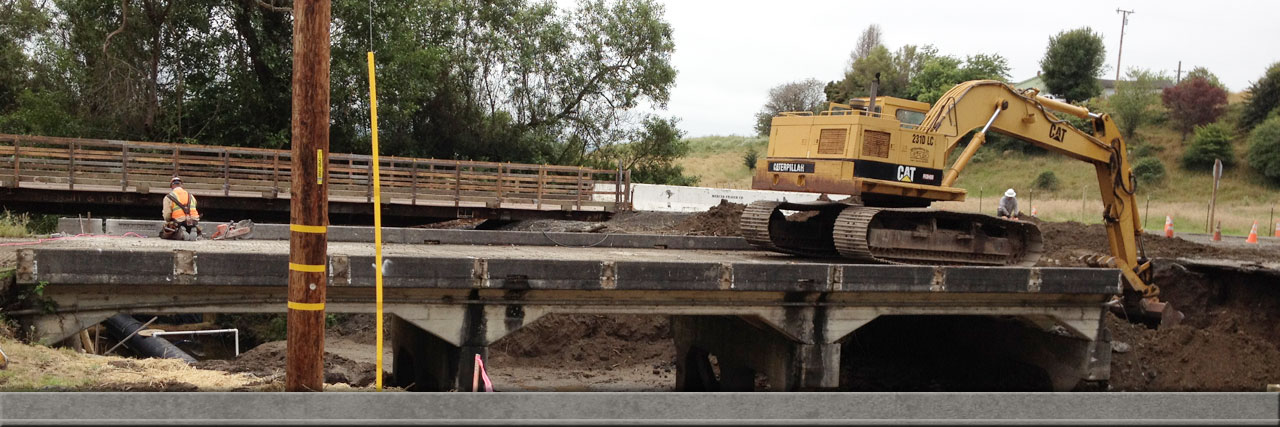 Road Construction Job - Humboldt County, CA